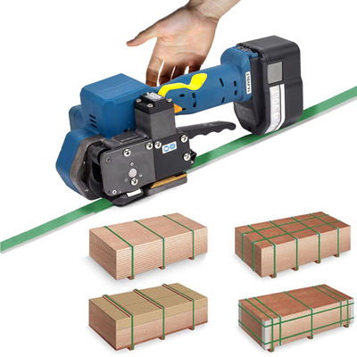 شراء بطارية كهربائية تشغيل بندر أداة ربط الشريط البلاستيكي لـ 1/2 - 3/4 بوصة PP PET الشرائط online manufacture
