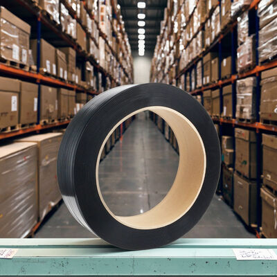 شراء شريط ربط PET عالي القوة مع استطالة منخفضة، سطح خالٍ من الصدأ، ومرونة جيدة للتعبئة والنقل الصناعي. online manufacture