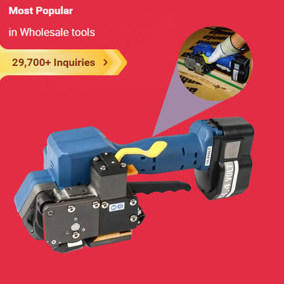 120ملم/س أداة ربط بلاستيكية تعمل بالبطارية أداة ربط يدوية لـ 1/2 بوصة 3/4 بوصة PP PET Straps